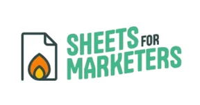 Sheets for Marketers interface screenshot